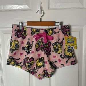 Nickelodeon SpongeBob Pink Pajama Shorts